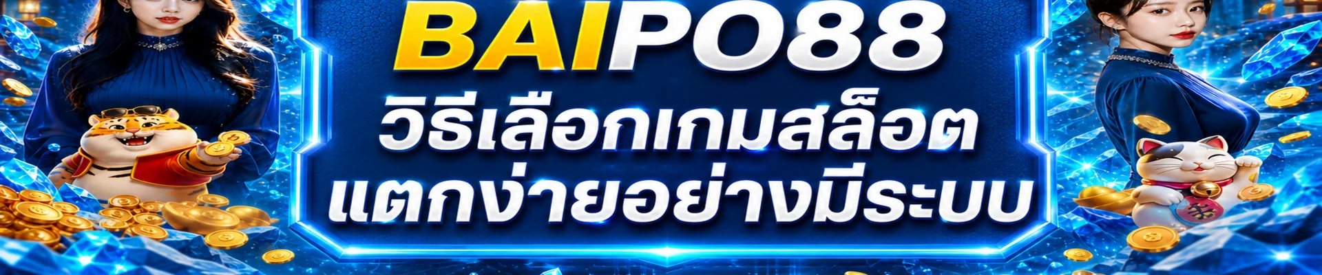 BAIPO88 วิธีเลือกเกมสล็อตแตกง่ายอย่างมีระบบ